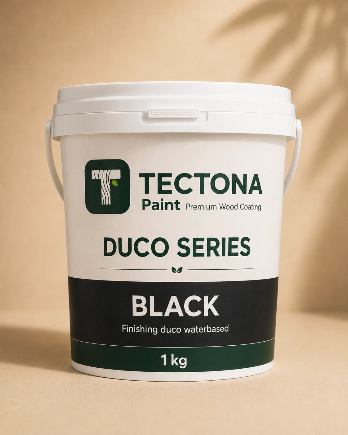Tectona Duco Series Black finishing duco waterbased ukuran 1 kg