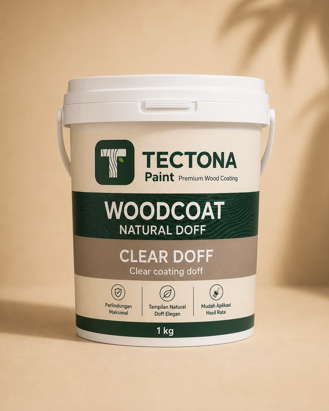 Tectona WoodCoat Natural Doff Clear Doff clear coating doff ukuran 1 kg