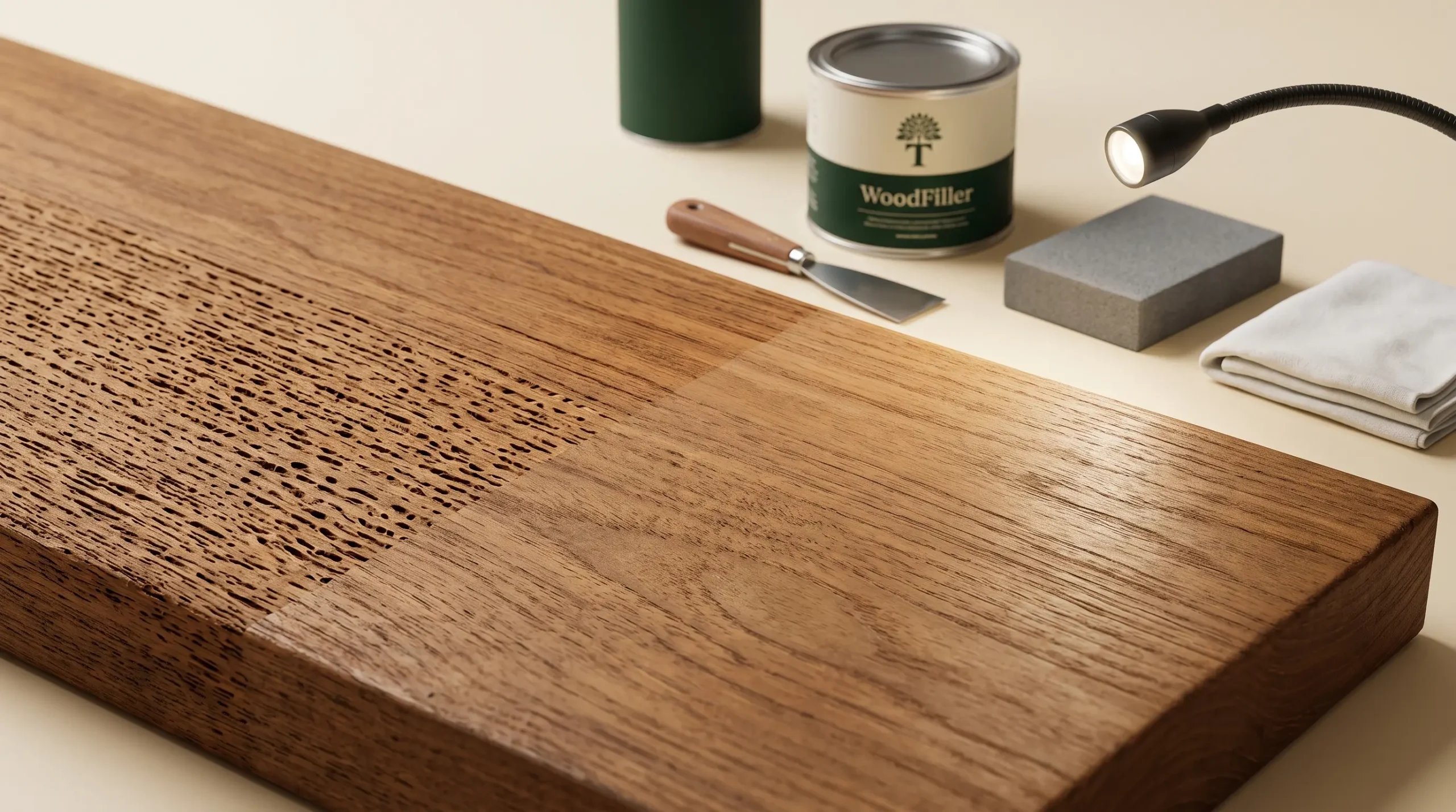 Cara menutup pori kayu sebelum finishing natural