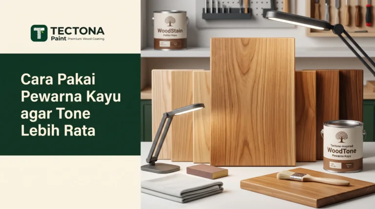 thumbnail cara pakai pewarna kayu untuk mengontrol tone finishing natural