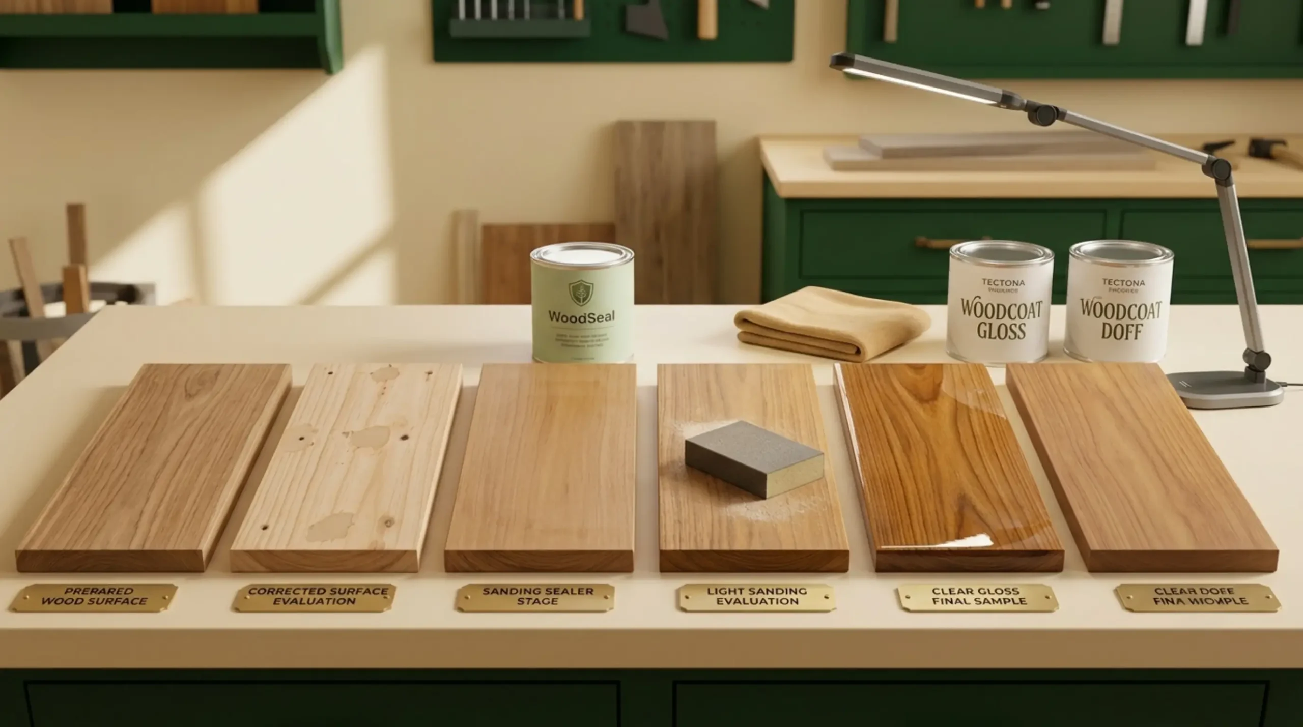 Urutan cara pakai sanding sealer sebelum clear coat kayu