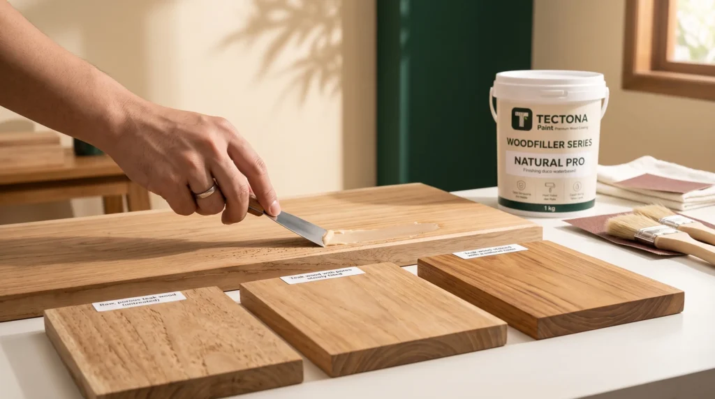 thumbnail dempul kayu WoodFiller Natural Pro Tectona