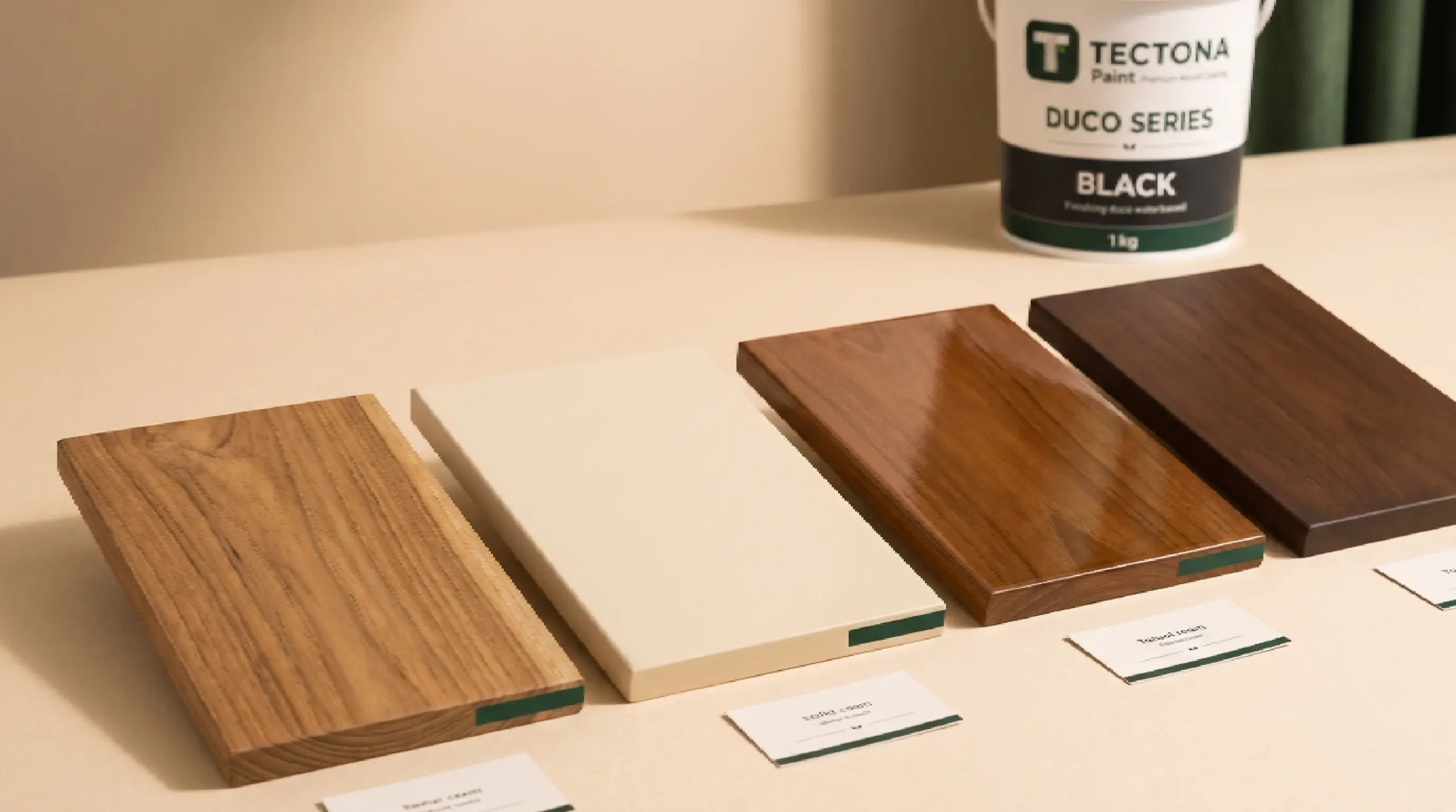 finishing duco waterbased warna solid untuk kayu dan MDF