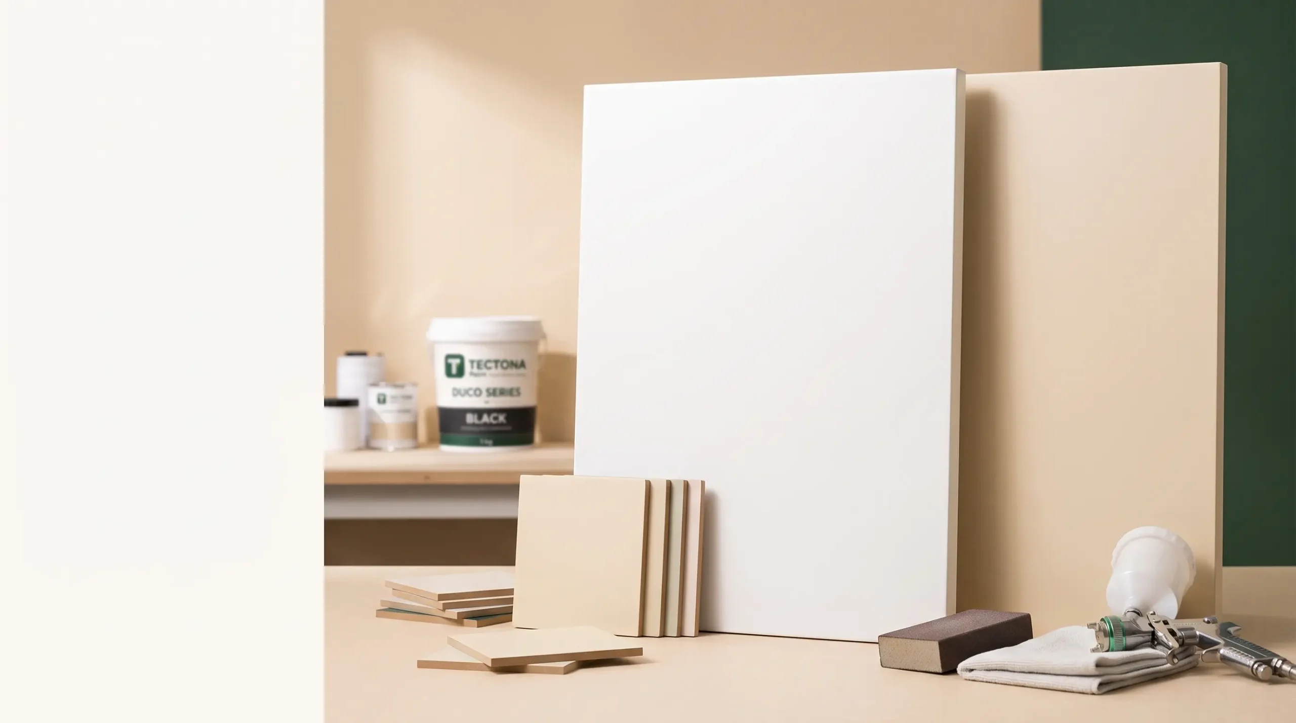 perbandingan finishing natural duco glossy dan doff pada panel kayu