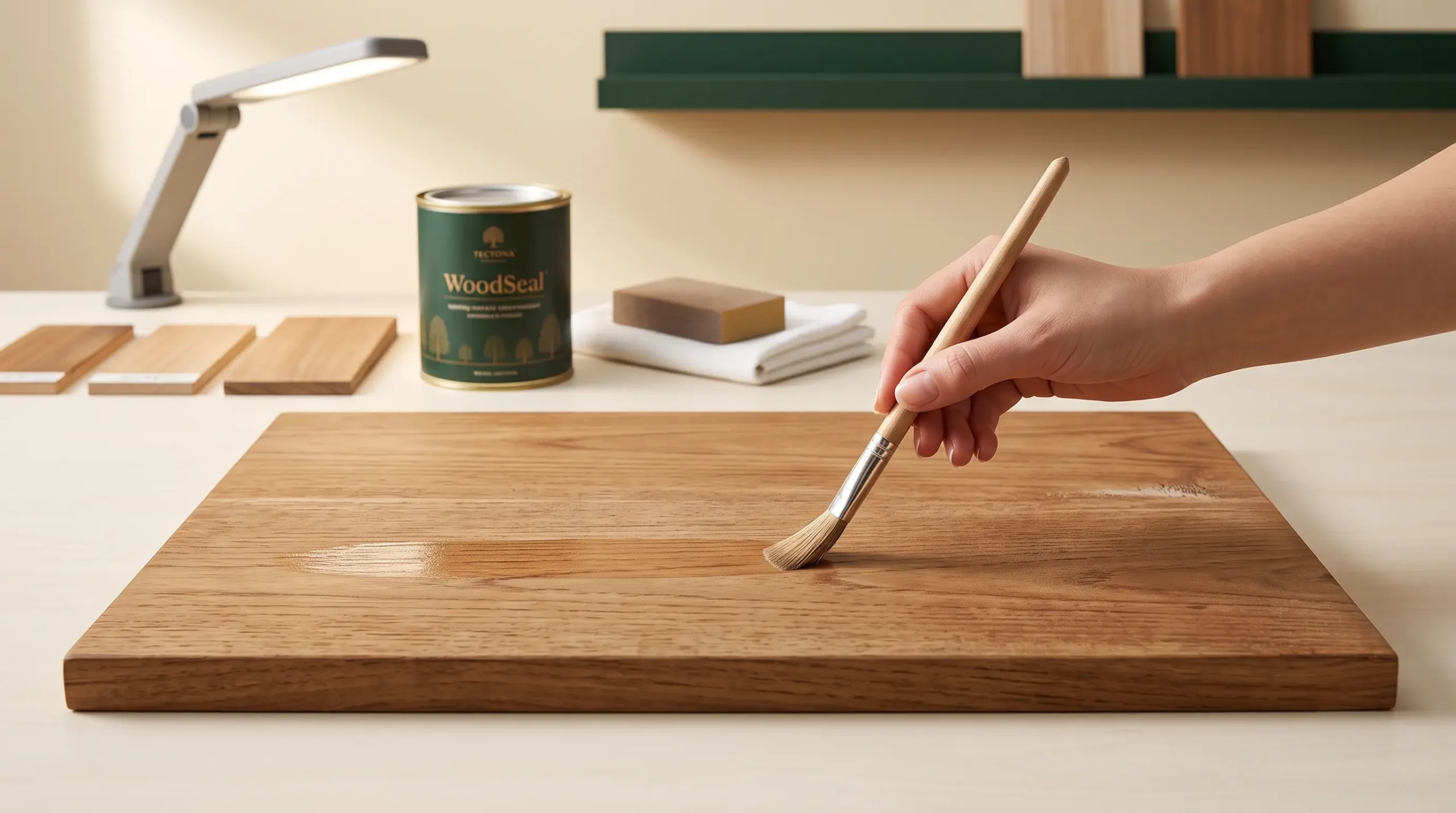 Fungsi sanding sealer dalam finishing kayu sebelum clear coat