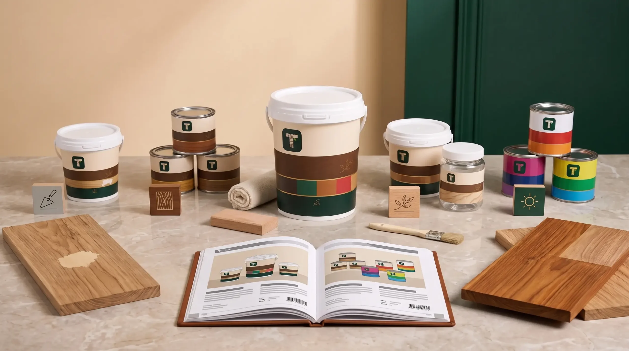 Katalog produk Tectona Paint untuk finishing kayu water based