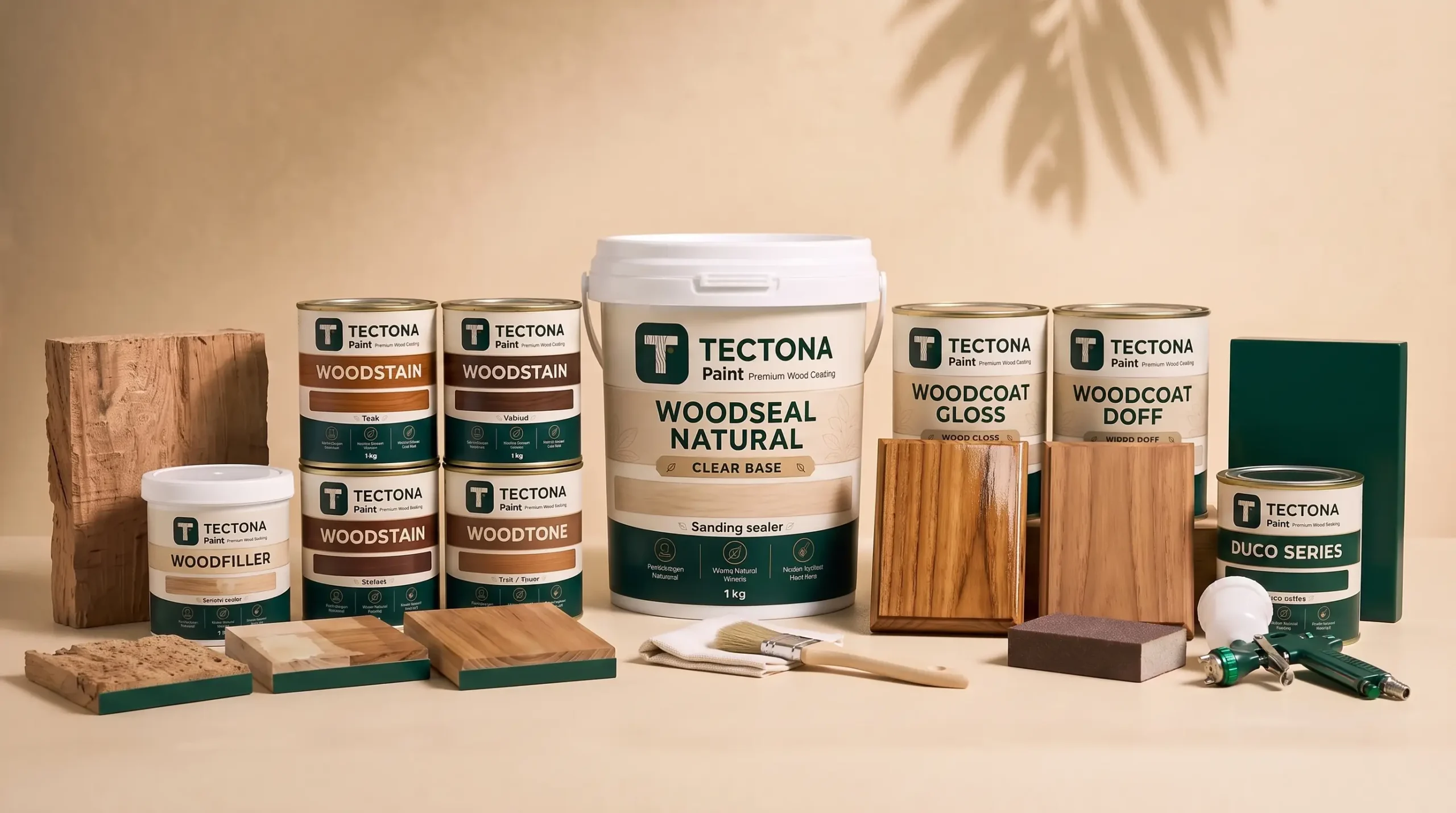 cara pakai finishing kayu Tectona sesuai urutan produk