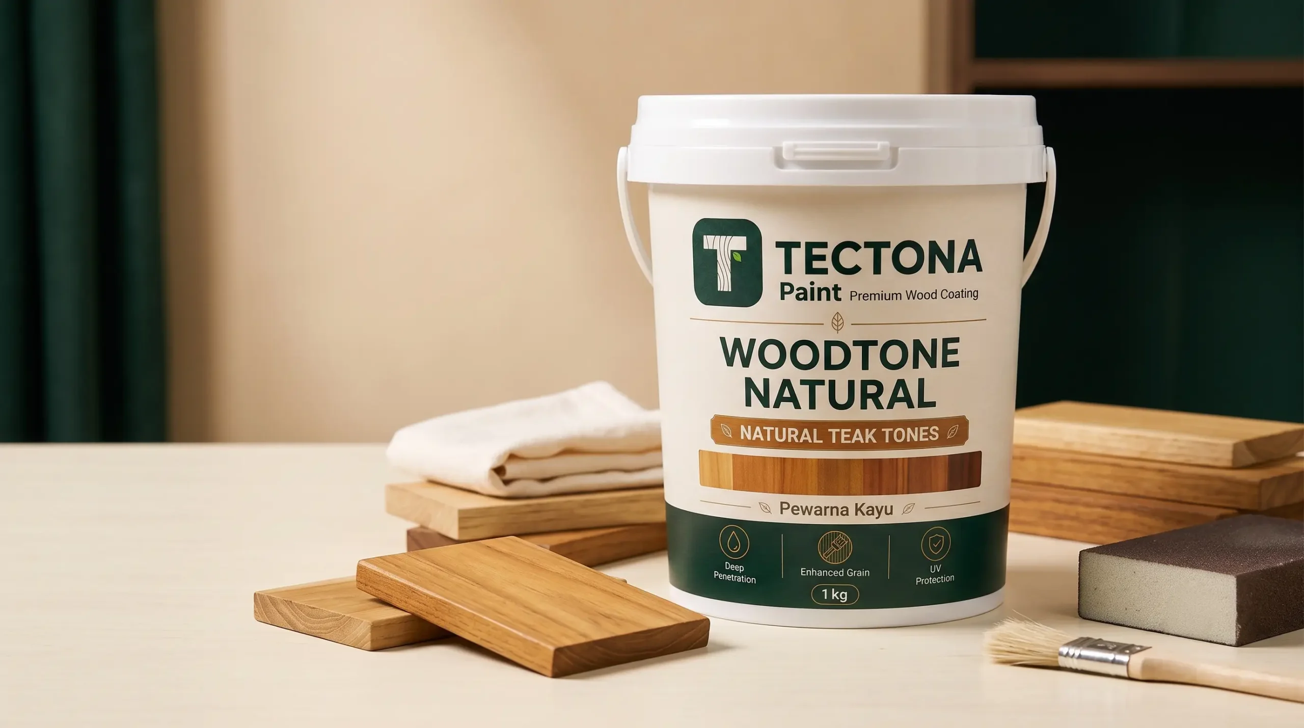 pewarna kayu WoodTone Natural Tectona