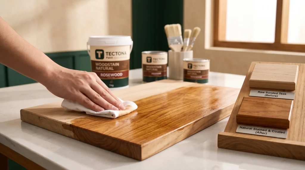 thumbnail politur air WoodStain Natural Tectona