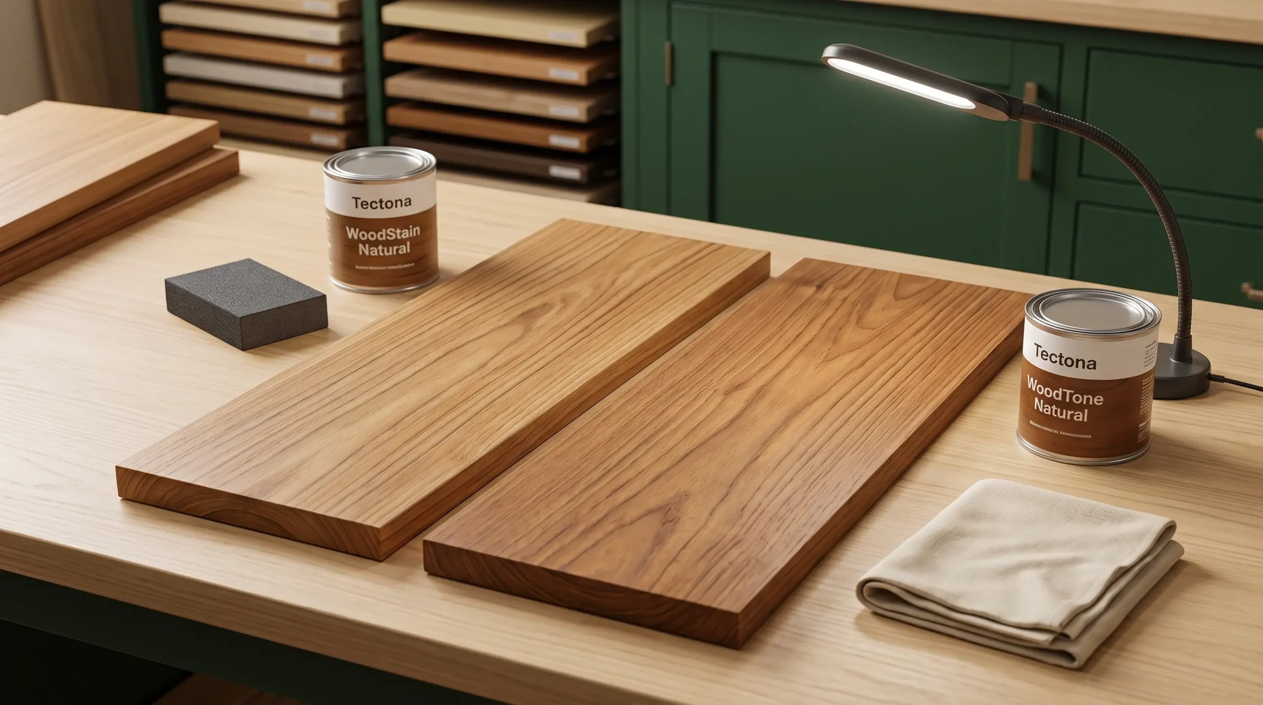 Politur kayu vs pewarna kayu untuk finishing natural