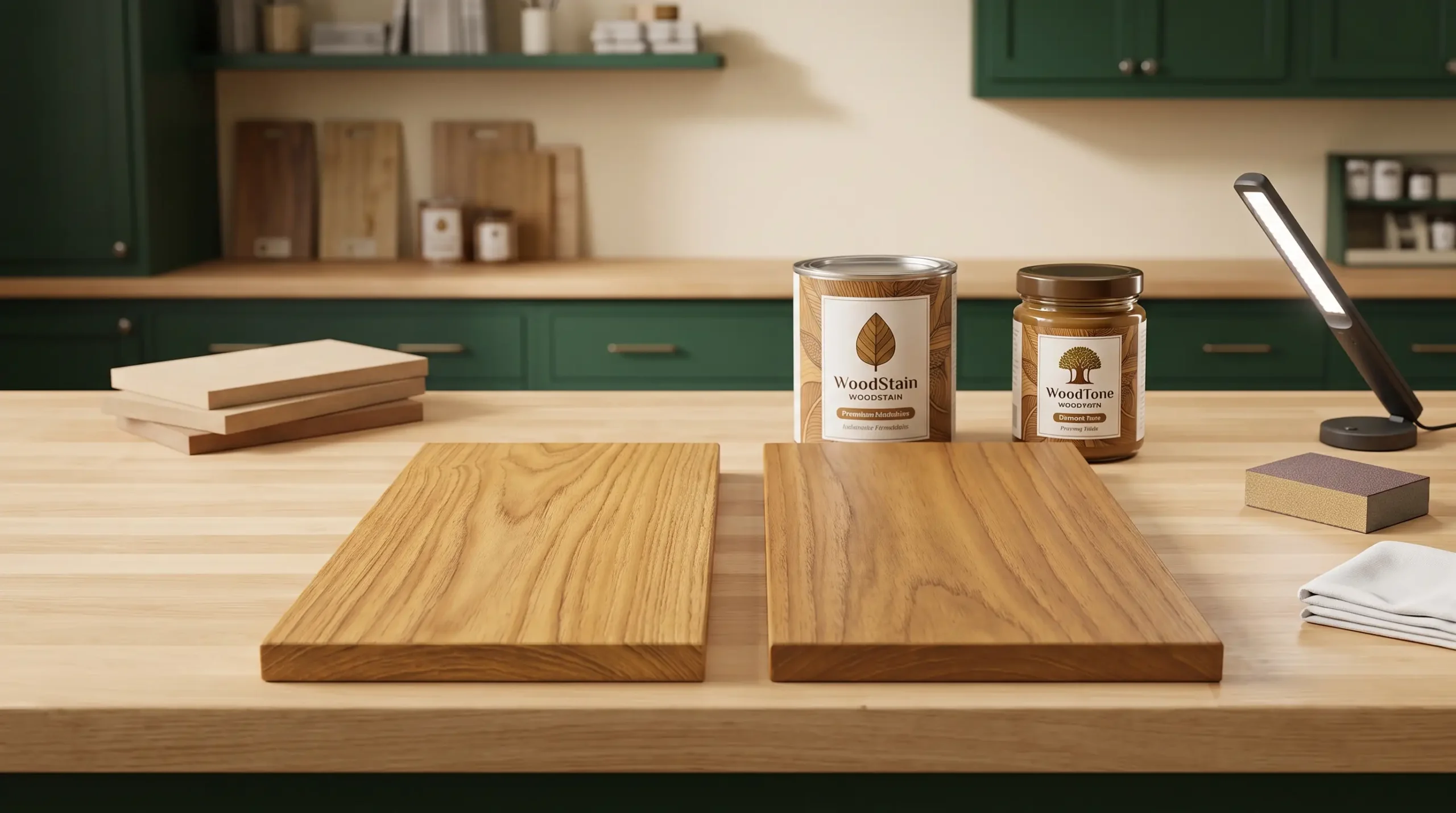 WoodStain vs WoodTone dalam sistem finishing Tectona
